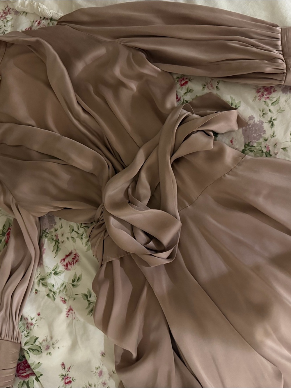 Zimmermann silk wrap dress